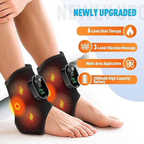 2-Pack Cordless Foot Massager for Neuropathy, Foot and Ankle Massager, Ankle - Image 2