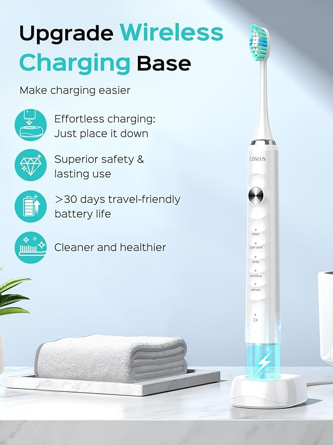 COSLUS Sonic Electric Toothbrush - Image 4