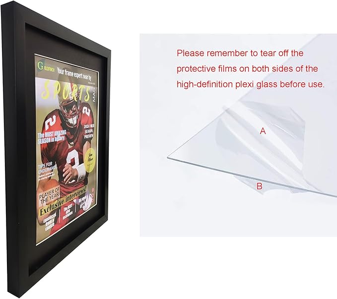 Goldfinch 2 Packs Sports Magazine Frame Displays Magazines Measuring 8.5 x - Image 5