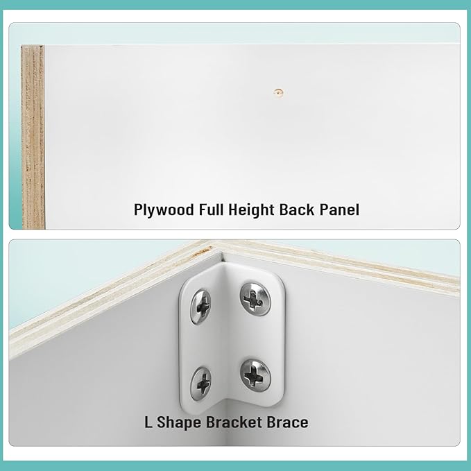 Wall Cabinet, Kitchen Wall Cabinet, Medicine Cabinet, 2 Adjustbale Shelves - Image 6