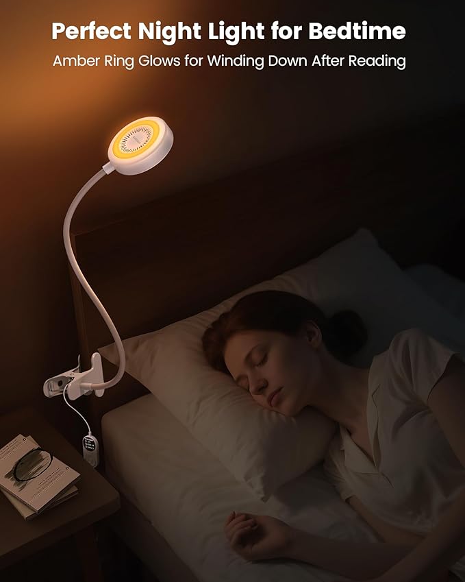 Glocusent 72 LED Clip on Lamp - Image 3