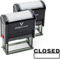 Basic Closed Self Inking Rubber Stamp by Vivid+Stamp