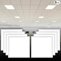 CycevSun 2x2 LED Flat Panel Light Drop Ceiling Fixture, 0-10V Dimmable by CycevSun