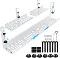Shikha Under Desk Cable Tray, 15.7"-30.7" Retractable Under Desk Cable by Shikha