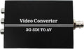 HDSUNWSTD HD 3G SDI to AV CVBS Video Converter Support 1080P L/R Audio Output by HDSUNWSTD