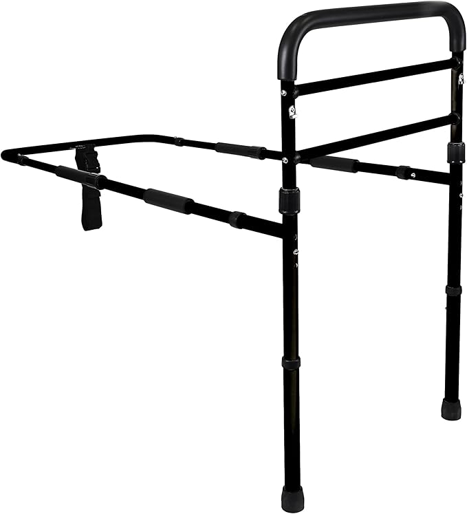 Vaunn Medical New Adjustable Bed Assist Rail Handle and Hand Guard Grab Bar - Image 4