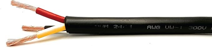 NATIONAL Wire & Cable – 12 AWG 3-Conductor Premium Copper Wire, 250 ft by NATIONALWireCable