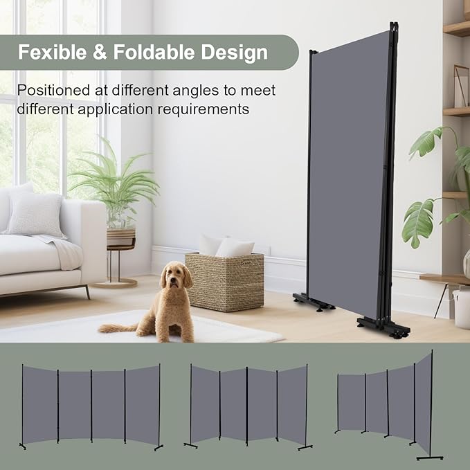 Room Divider Folding Privacy Screens - Image 4
