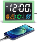 Digital Alarm Clock, with 5.5" Large LED Time Display, Adjustable Alarm Volume by JALL