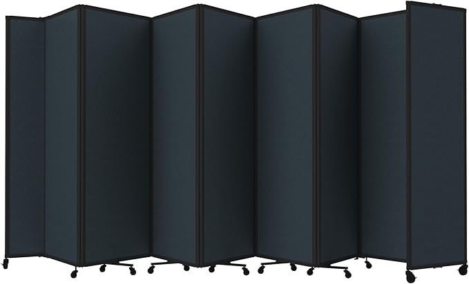 Versare Room Divider 360 Portable Wall Partition | Folding Panels | Large by VERSARE