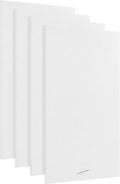 AudioSilk Acoustic Panels, 4 Pack ROOM KIT, Pure White by AudioSilk