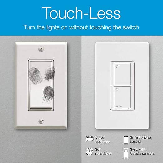 Lutron Caseta Original Smart Light Switch, - Image 9