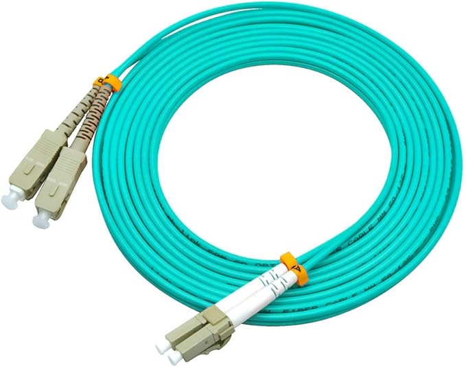 Jeirdus 100 Meters 328ft LC to SC Duplex 50/125 10G OM3 Multi-Mode Fiber Optic - Image 3