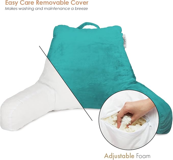 Nestl Reading Pillow with Shredded Memory Foam, Designed - Image 4