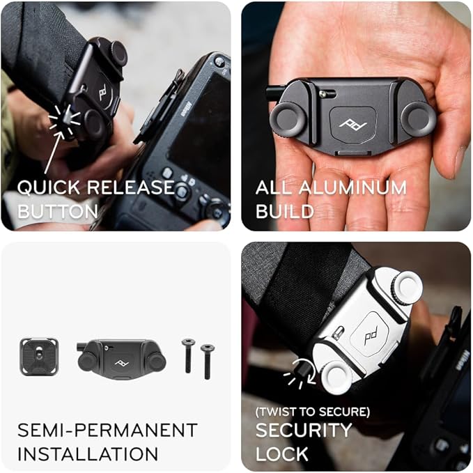 Peak Design Capture Camera Clip V3, Ocean - Image 5
