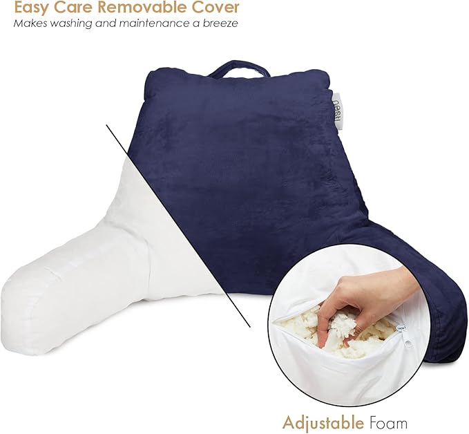 Nestl Reading Pillow with Shredded Memory Foam, Designed - Image 4