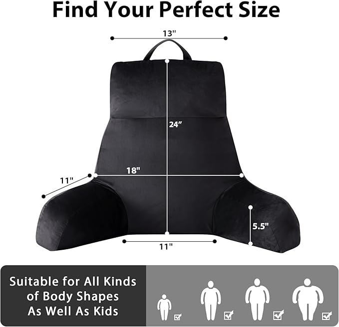 IPYNBAP Reading Pillow with Arms - Image 2
