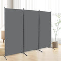 6 FT Tall Room Divider Screen Fabric Wall Divider by CHOSENM