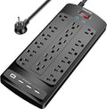 18 Outlets Surge Protector Power Strip by POWSAV