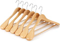 TOPIA HANGER Wide Shoulder Wooden Hangers, Suit Hangers by TOPIAHANGER