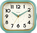 4.3" Retro Analog Alarm Clock • Silent Non Ticking • Gentle Wake • Beep Sounds by Tinload