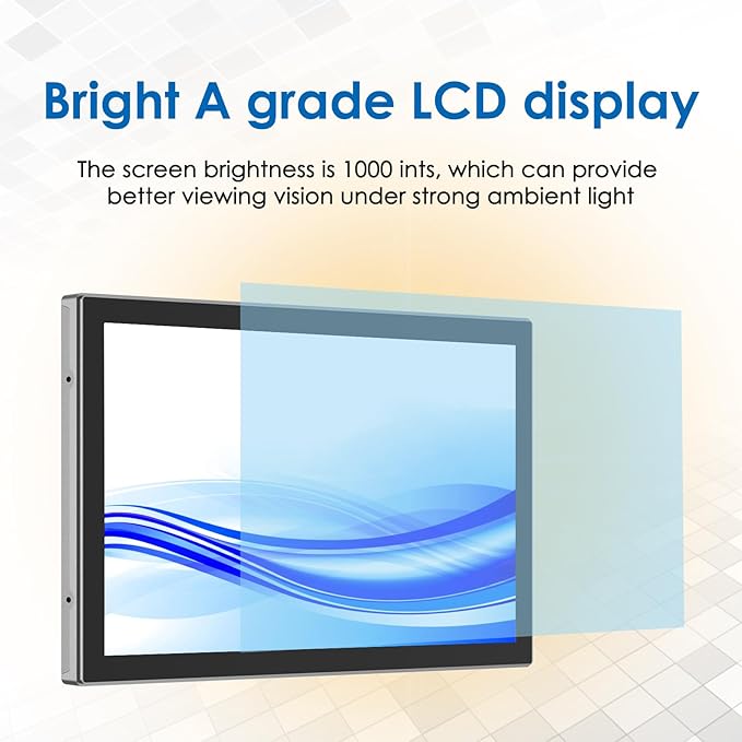 21.5 Inch Open Frame LCD Display Touch Screen Monitor HDMI VGA DVI Inputs 1000 - Image 4