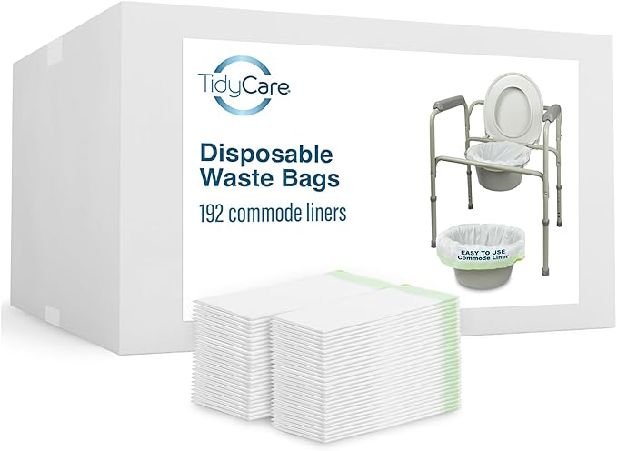 TidyCare Disposable Bedside Commode Liners by TidyCare