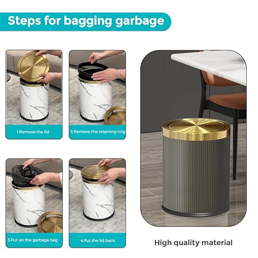 4 Gallon / 15L Trash Can Bathroom - Image 6
