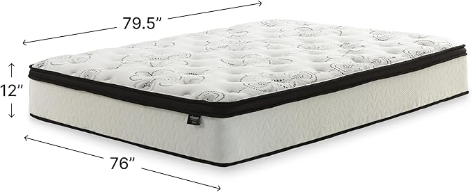 Signature Design by Ashley Chime Hybrid Full 12" Mattress - Image 2