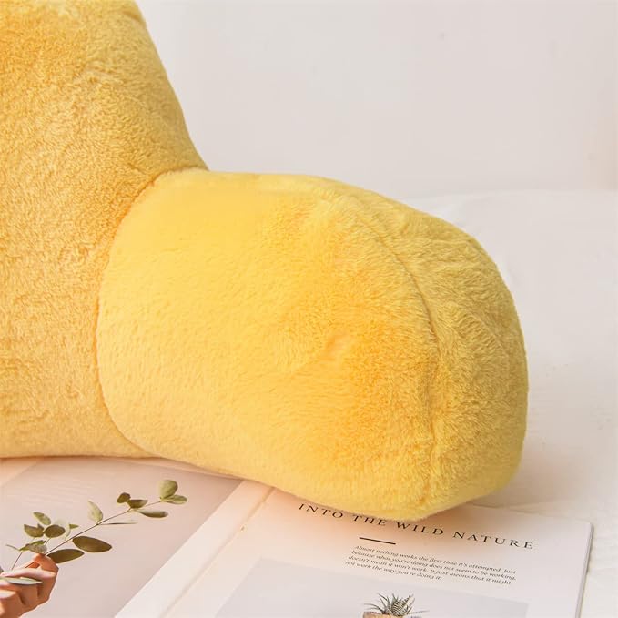 Holawakaka Reading Pillow for Sitting up in Bed Sofa Kids Teens, Backrest Pillow - Image 7