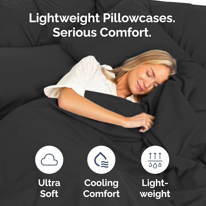 Queen Pillow Cases Set of 6 - Image 3