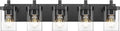 METWET Bathroom Light Fixtures, 5-Light 30" Vanity Light by Metwet
