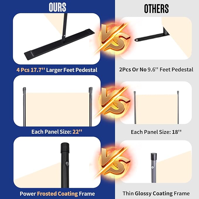 Room Divider Folding Privacy Screens - Image 2