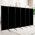6 Panel Folding Privacy Screens, 6 FT Tall Wall Divider by CHOSENM