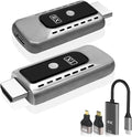 SUNMEG Wireless HDMI Transmitter and Receiver 4K Decode 1080P Output Plug & by SUNMEG