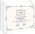 Kalami 3 Pack 11x14 Acrylic Wall Mount Picture Frame Self Adhesive, Floating by Kalami