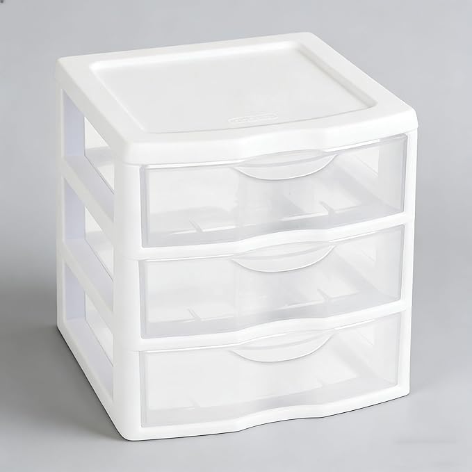 Small 3-Drawer Organizer Unit - Image 4