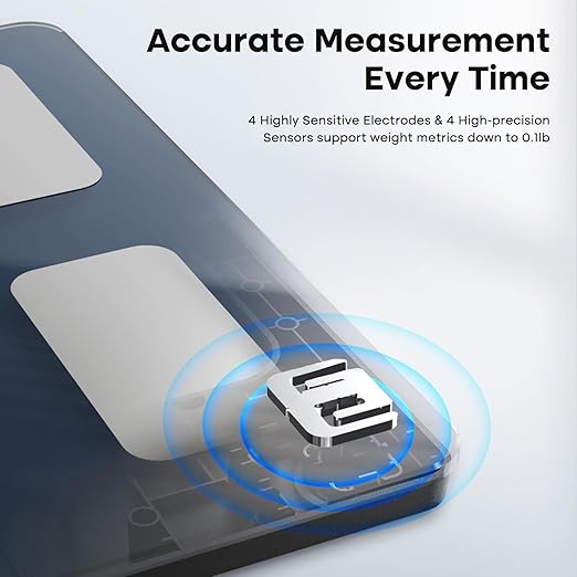 GE Smart Scale for Body Weight, Muscle Mass, Digital Bathroom Scales 500lbs - Image 7