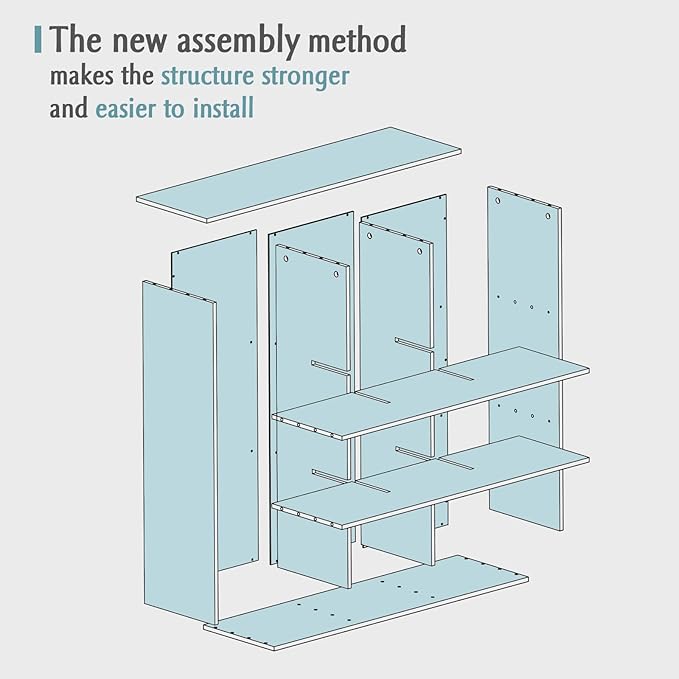 OSCHF 9-Cube Storage Shelf Bookcase - Image 5
