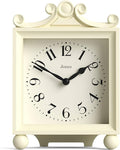 JONES CLOCKS® Parlour Mantel Clock | Classic Carriage Clock | Cream | Elegant by JONESCLOCKS