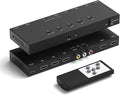 Dingsun 3 Way HDMI 2.0+ RCA to 2 Way HDMI Converter by Dingsun