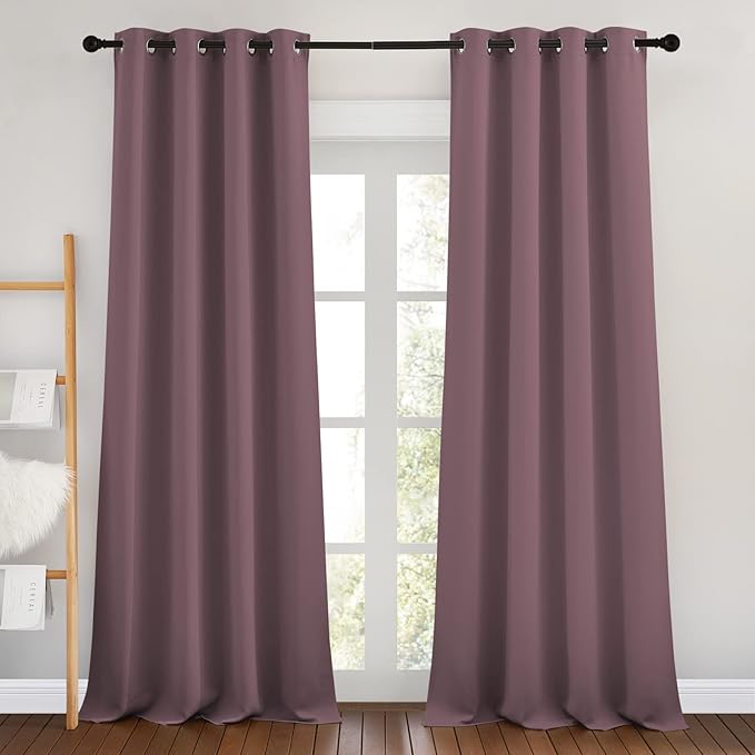 NICETOWN Blackout Curtains 90 inch Length by NICETOWN