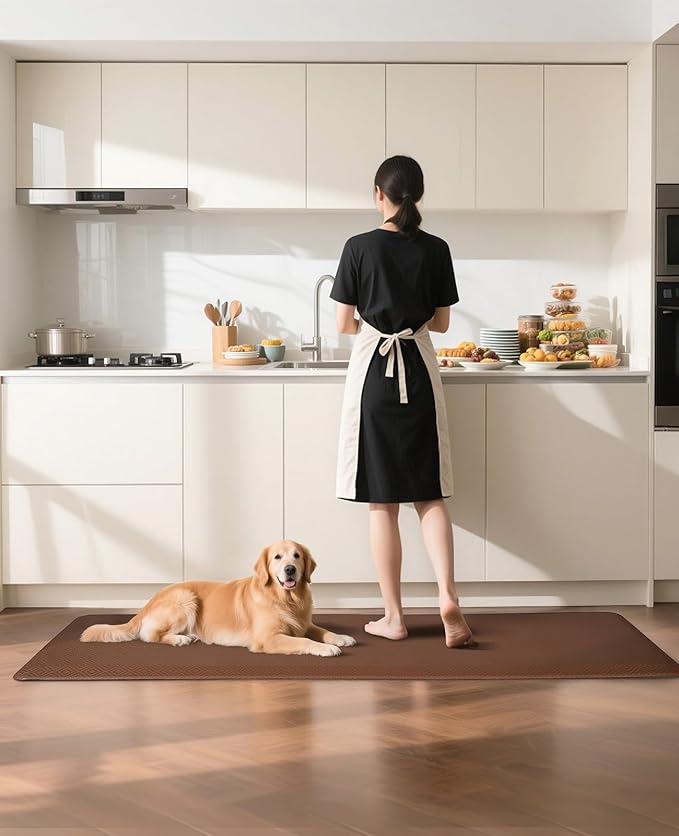 Ophanie Kitchen Mats for Floor, 3/4 Inch Thick Kitchen Rugs, Waterproof - Image 6