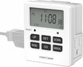 Fospower 7 Day Digital Timers for Electrical Outlets Indoor, Heavy Duty Dual by FosPower