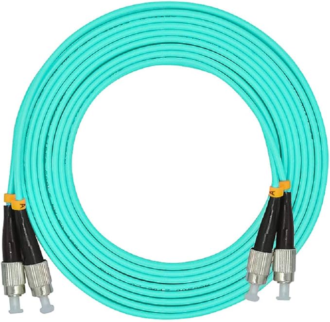 Jeirdus 10M 33ft Duplex 50/125 10G OM3 Fiber Optic Cable Jumper by Jeirdus