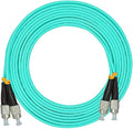 Jeirdus 100M 328ft Duplex 50/125 10G OM3 Multi-Mode Fiber Optic Cable Jumper by Jeirdus