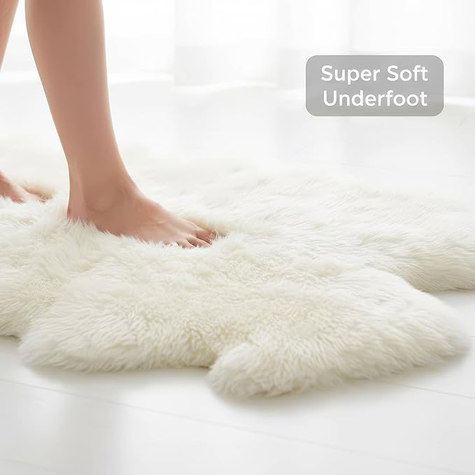 Genuine Extra Large Sheepskin Rug - Image 3