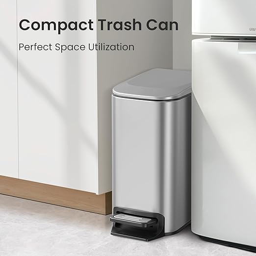 Cesun Small Bathroom Trash Can - Image 3