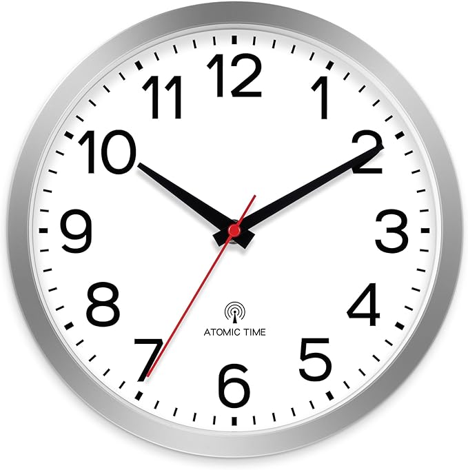 AKCISOT Atomic 12 Inch Wall Clock Analog Clocks by Akcisot