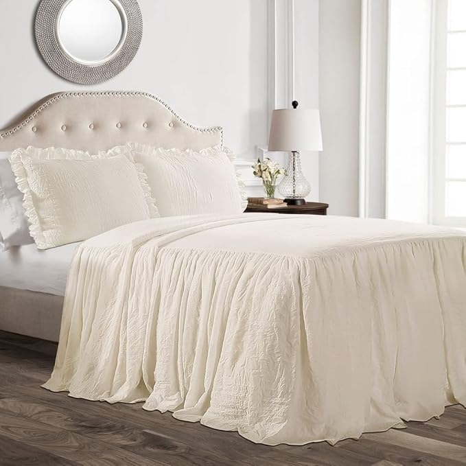 Lush Decor Ruffle Skirt Bedspread Set - Image 6